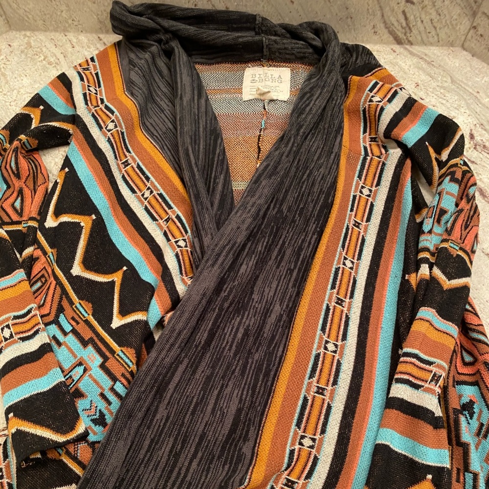 BillaBong Sweater/ Cardigan- Western/Aztec